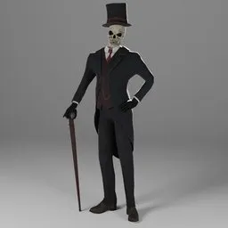 Skeleton genleman