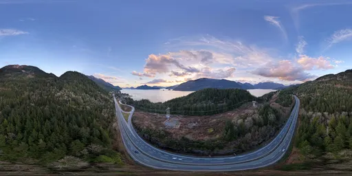Clouds Sunset Aerial Landscape Sky