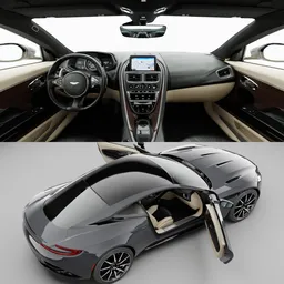 Aston Martin DB11(Rigged)