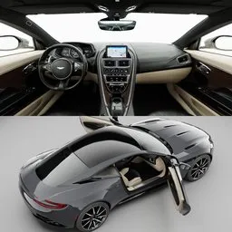 Aston Martin DB11(Rigged)