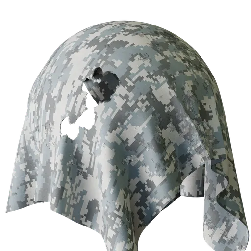 Camouflage pixalated