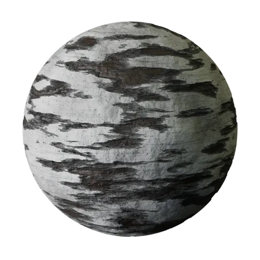 Procedural Birch Tree Bark