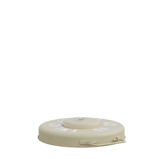Detailed 3D model of an anti-personnel mine, compatible with Blender, showcasing realistic textures and shading.