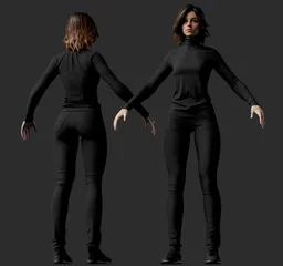 Stealth Female Character