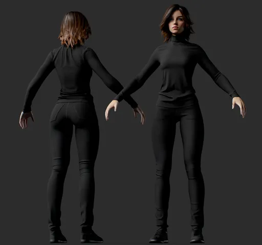 Stealth Female Character