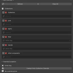 Material Overrider Plus