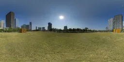 The bright afternoon sun