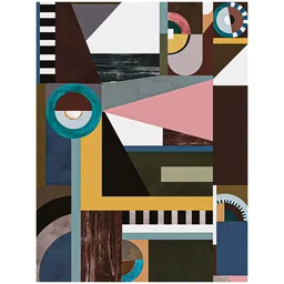 Geometric Chaos Pop Carpet