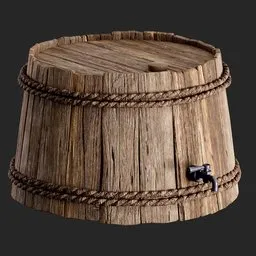 Rustic Medieval Bucket