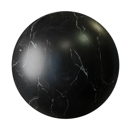 Black Statuario Marble