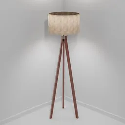 Floor Lamp Scandinavian Tripod