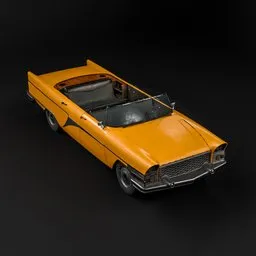 Vintage Convertible Car