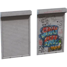 Rollershutter Window 03
