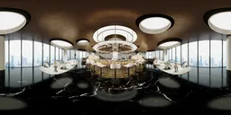 Morden Circle Lighting Showroom