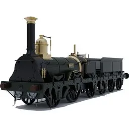 Danish Odin Steam Locomotive