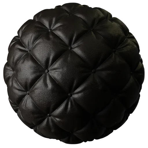 Quilted Leather Black