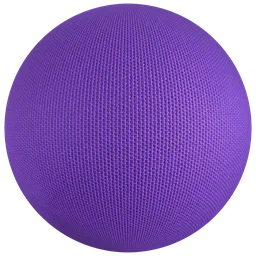 Woven Fabric Purple PBR Material