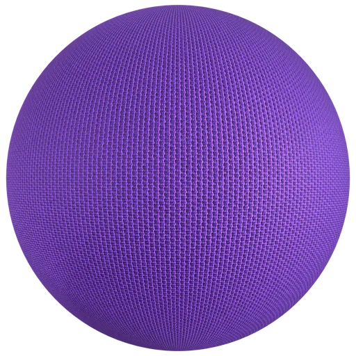 Woven Fabric Purple PBR Material
