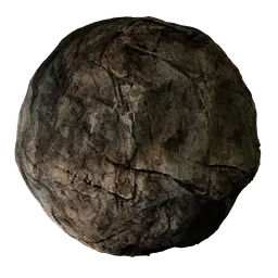 Rugged Rock Cliff Material