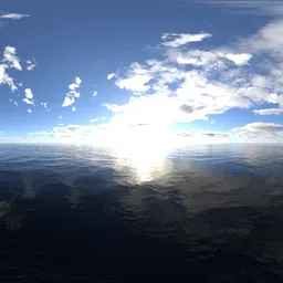 Bluesky cloud sunshine