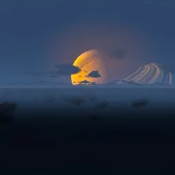 Night Sky and Planet HDRI