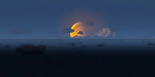 Night Sky and Planet HDRI