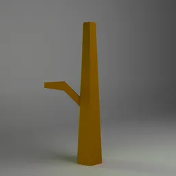 Low Poly Stylized Tree