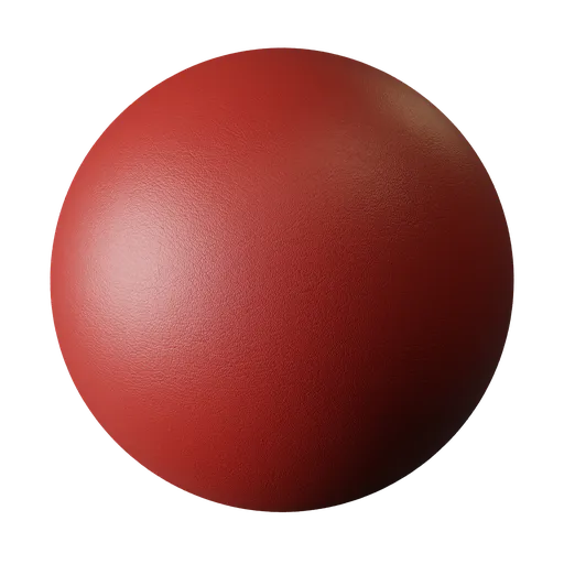 Red leather