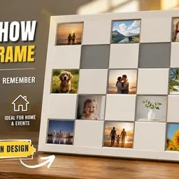 Slideshow photo frame