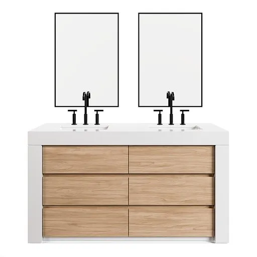 Bluff 60 Double Vanity