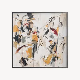 Abstract Painting Gestural-Inspired