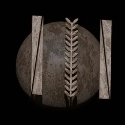 Rokviz Ancient ornament symbol brush