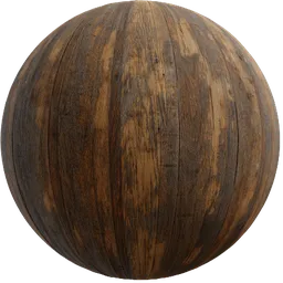 Wood Planks Dirt