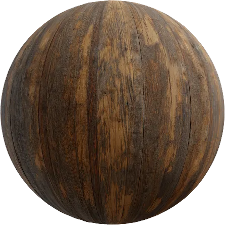 Wood Planks Dirt