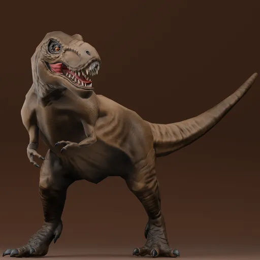 T Rex Rigged