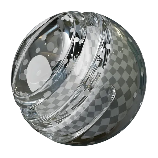 Office Glass - Frosted Dots