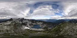 Rocky Mountain Landscape Clouds