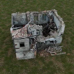 Abandoned Ruined House