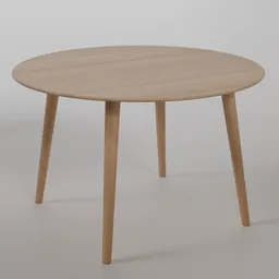 Malmö Table 707 W0 - natural oil