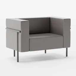 Cubic 1-Seater Sofa