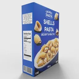 Shells Pasta Packaging Box
