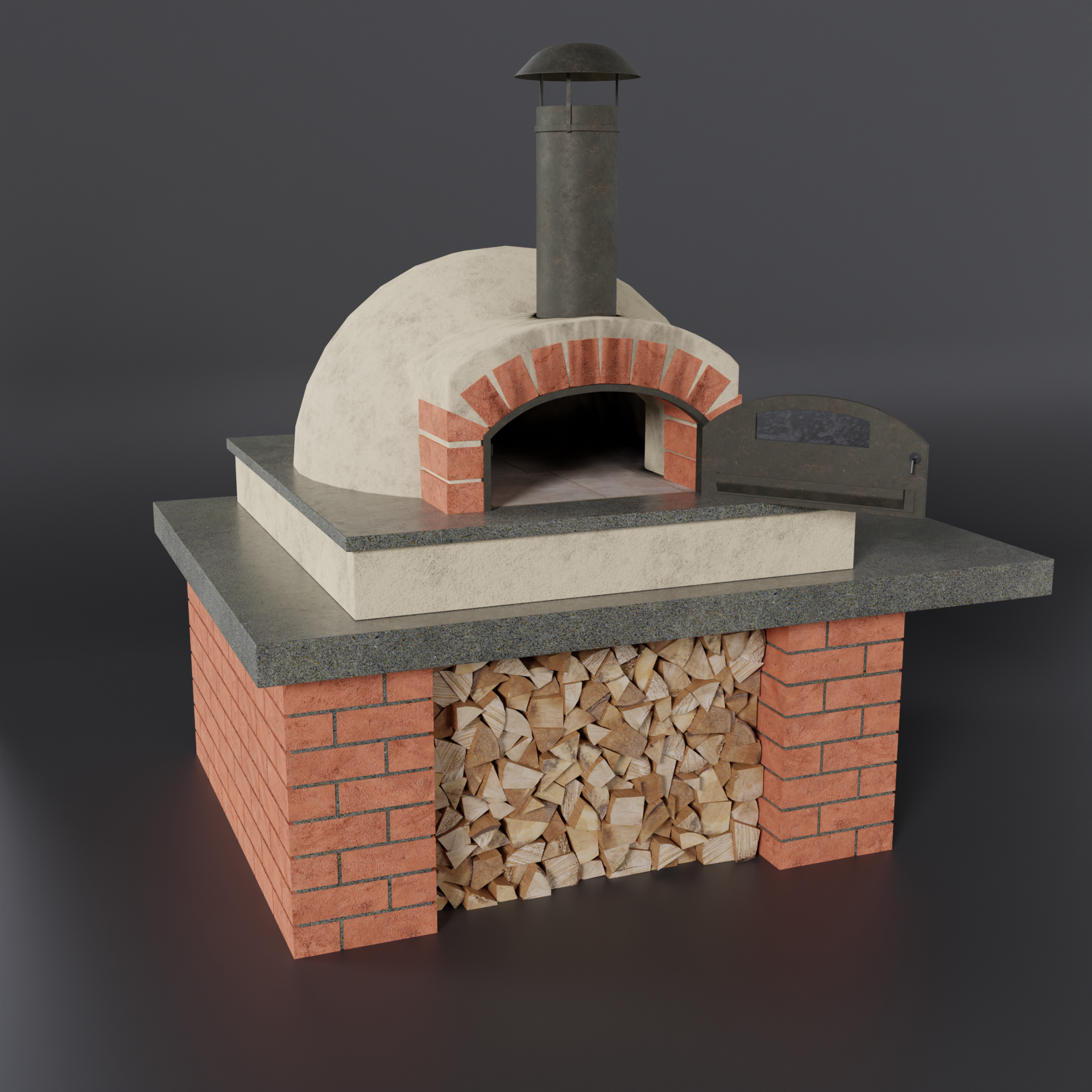 How to make a Miniature PIZZA OVEN from Mini Bricks - BRICKLAYING - mini  pizza in the oven! 