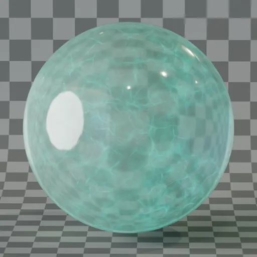 Glowing Reef Resin