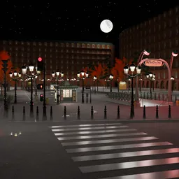 Paris METRO entrance square Pigalle