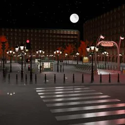 Paris METRO entrance square Pigalle