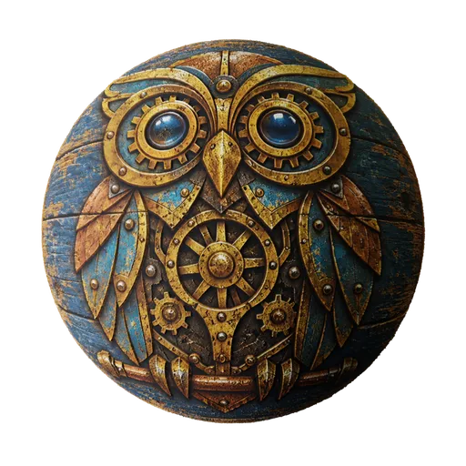 Clockwork Owl Arcane Chest