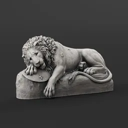 Lucerne lion statue