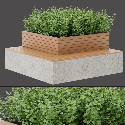 Modern Floral Planter