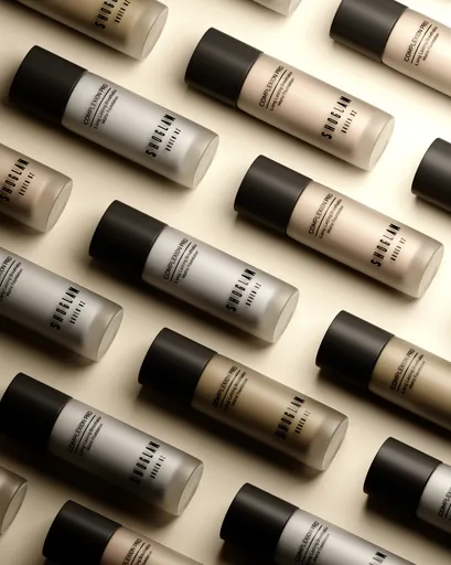 Cosmetic Product Mockup Template Scene