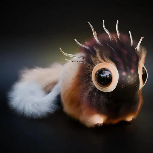Forest Fluffy Creature Rigged